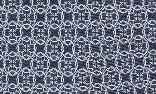 Eton Geometric Silk Tie
