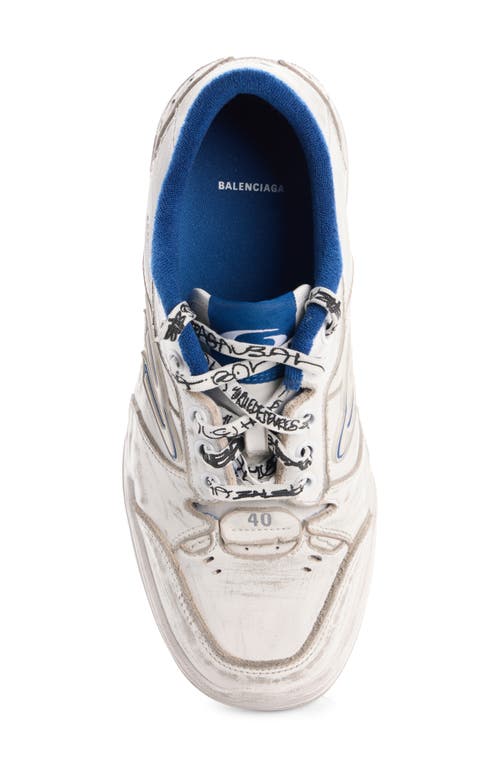 Balenciaga Coastal Inspired Sneakers Featuring Textured Sole In Multi