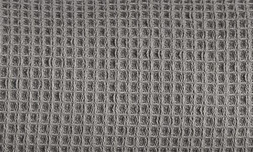 Cozy Earth Waffle Bath Sheet In Gray
