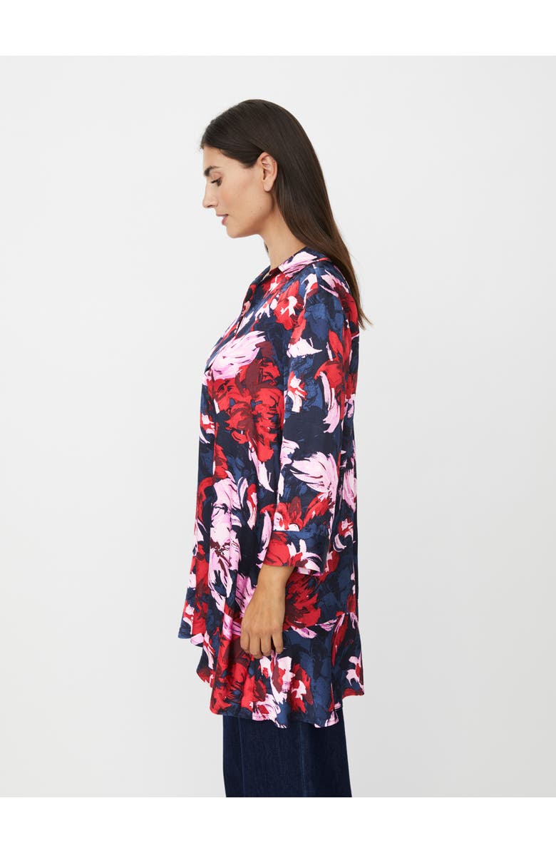 Masai Copenhagen MaGalvora Tunic Top, Alternate, color, Scarlet Sage