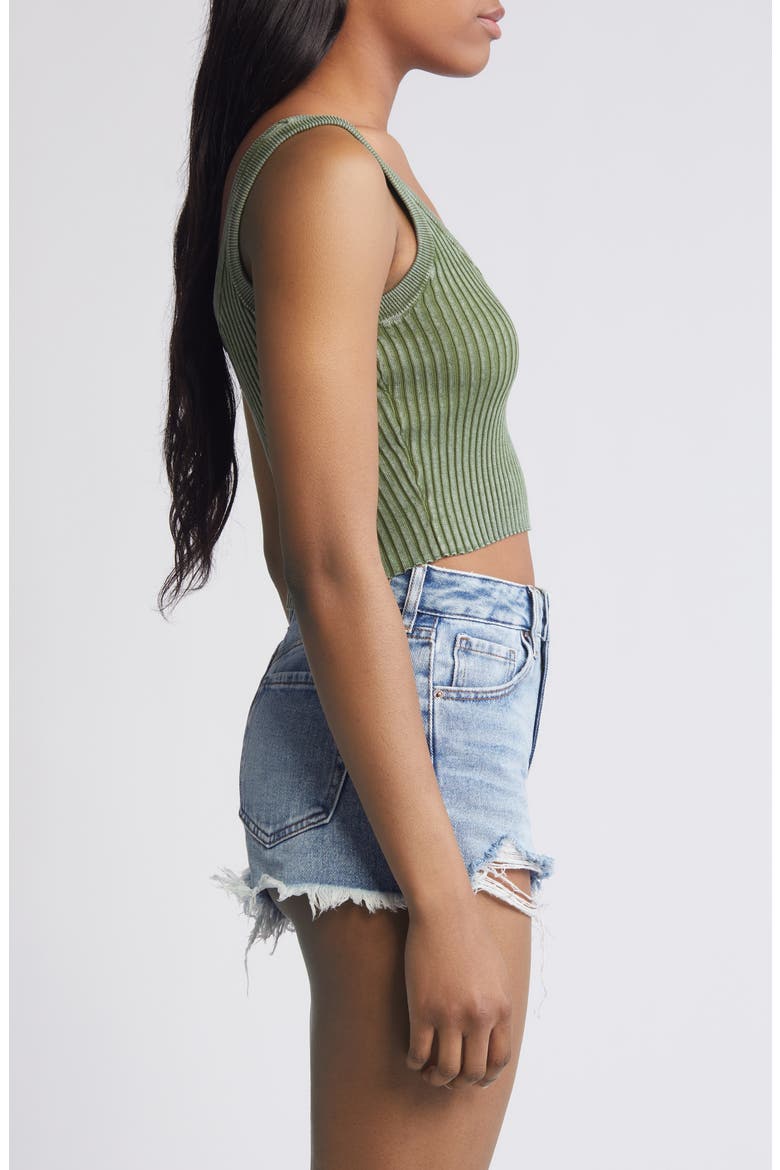 Taylor Crop Sweater Tank, Alternate, color, BRONZE GREEN