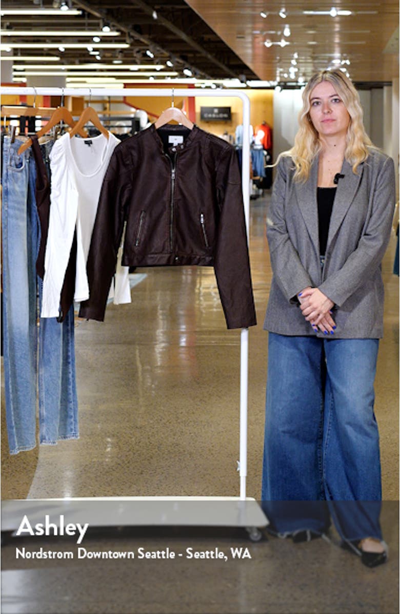 Faux Leather Jacket, sales video thumbnail