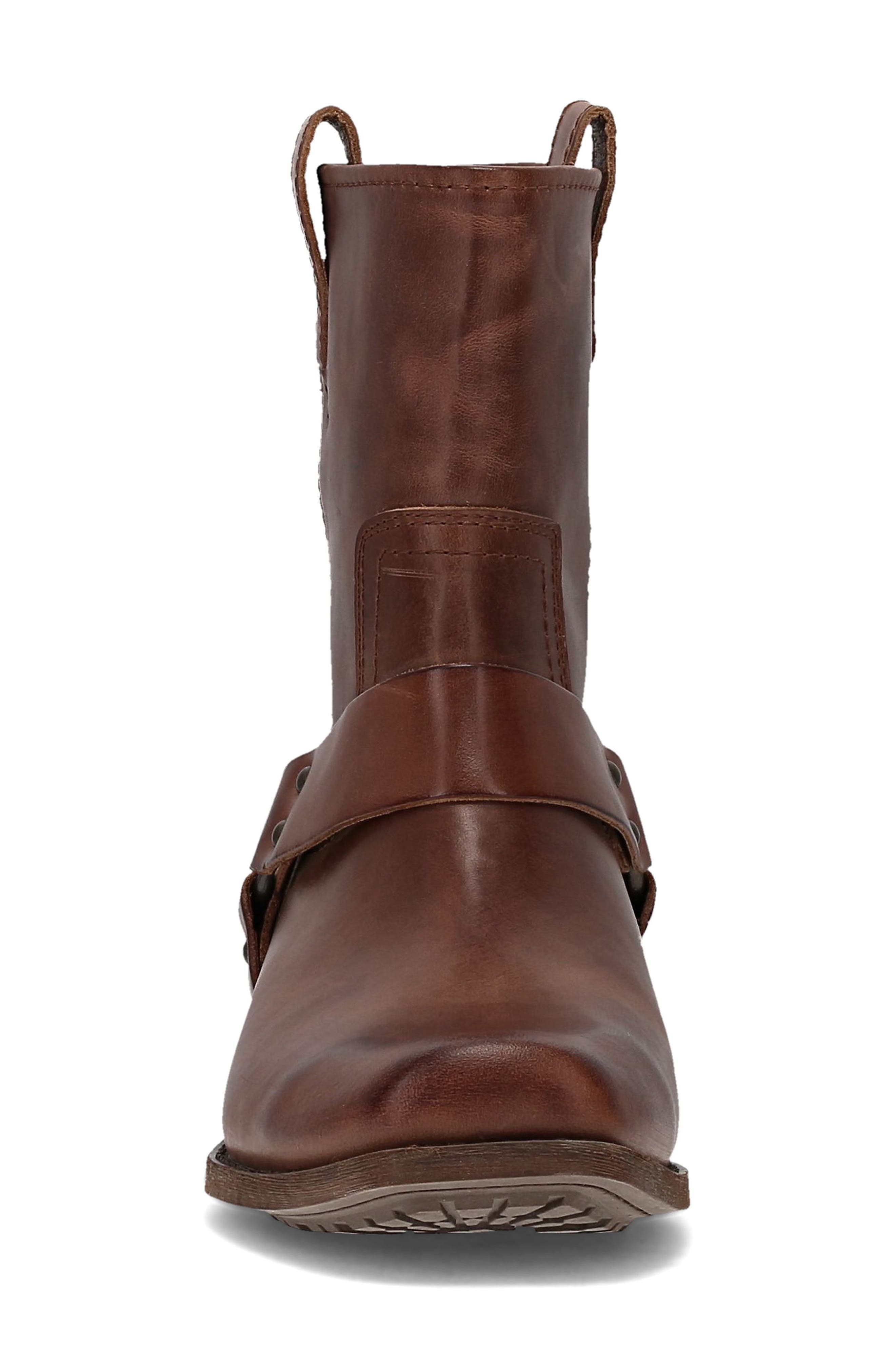 Roger Engineer Leather Boot, Alternate, color, WHISKEY