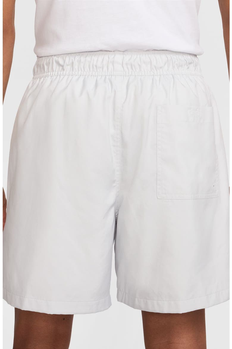 Club Woven Flow Shorts, Alternate, color, 025 PTNDST/WHITE