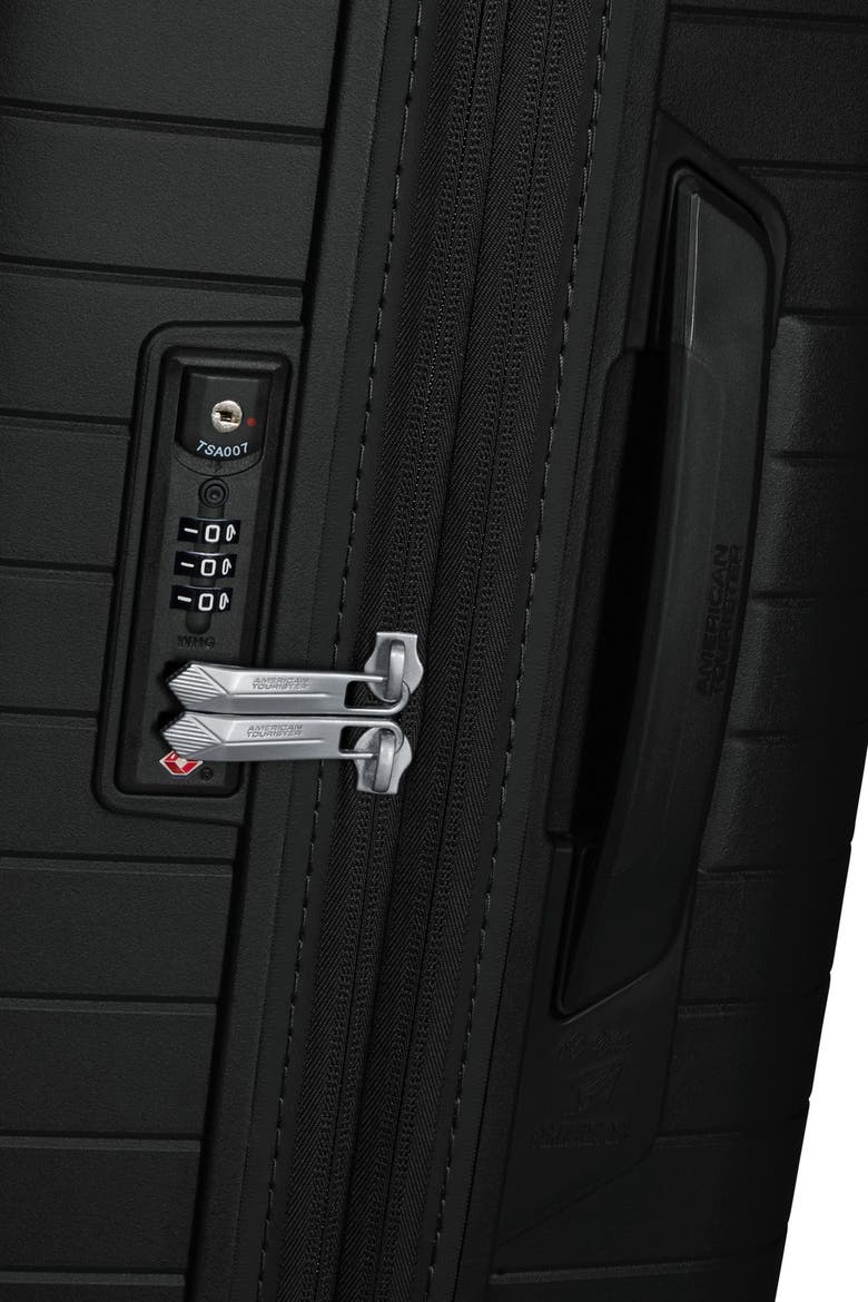 Fastfoward Expandable Hardside 22" Carry On Spinner, Alternate, color, Flash Black