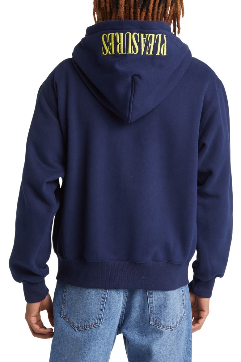 Nerd Appliqué Zip Hoodie (Men) | Nordstrom
