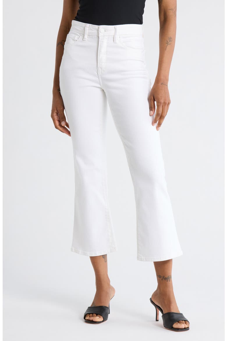 Good Legs Crop Mini Bootcut Jeans, Main, color, WHITE001
