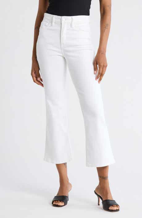 Good American Good Legs Crop Mini Bootcut Jeans