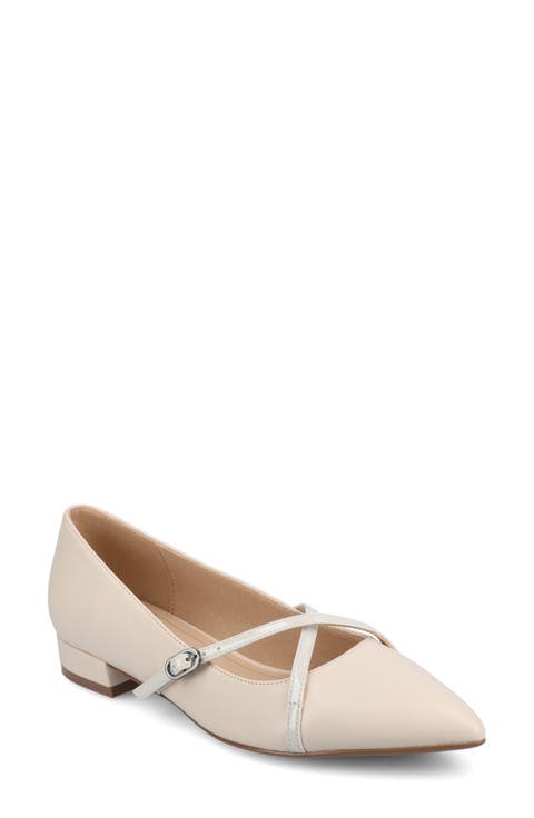 Camby Pointed Toe Flat (Women)