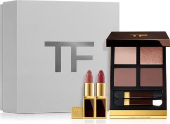 TOM FORD Eye Color Quad Eyeshadow Palette & Lipstick Gift Set $129