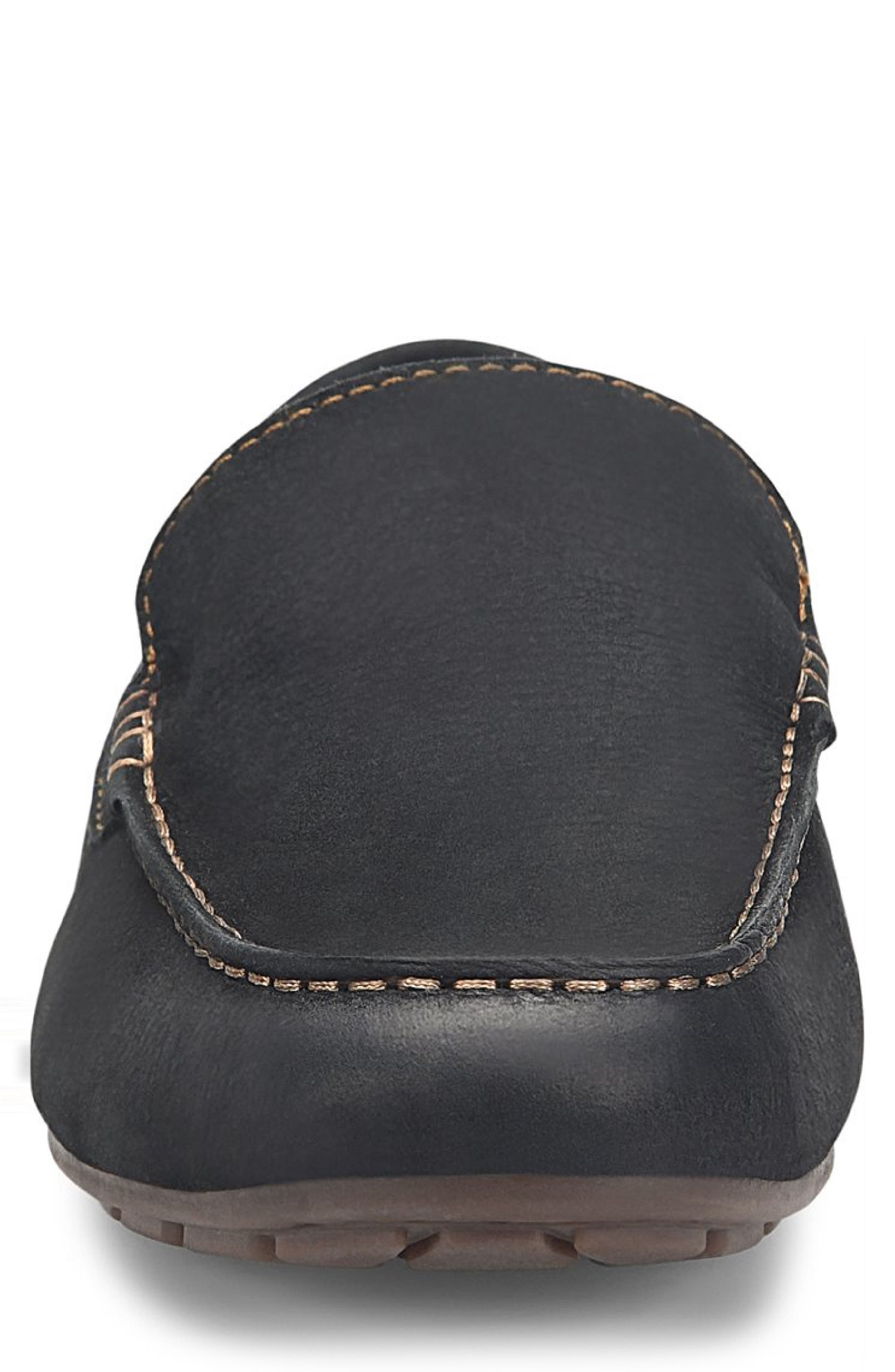 Børn Allan Genuine Shearling Moc Slipper, Alternate, color, 