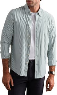 Rhone Commuter Slim Fit Button-Up Shirt