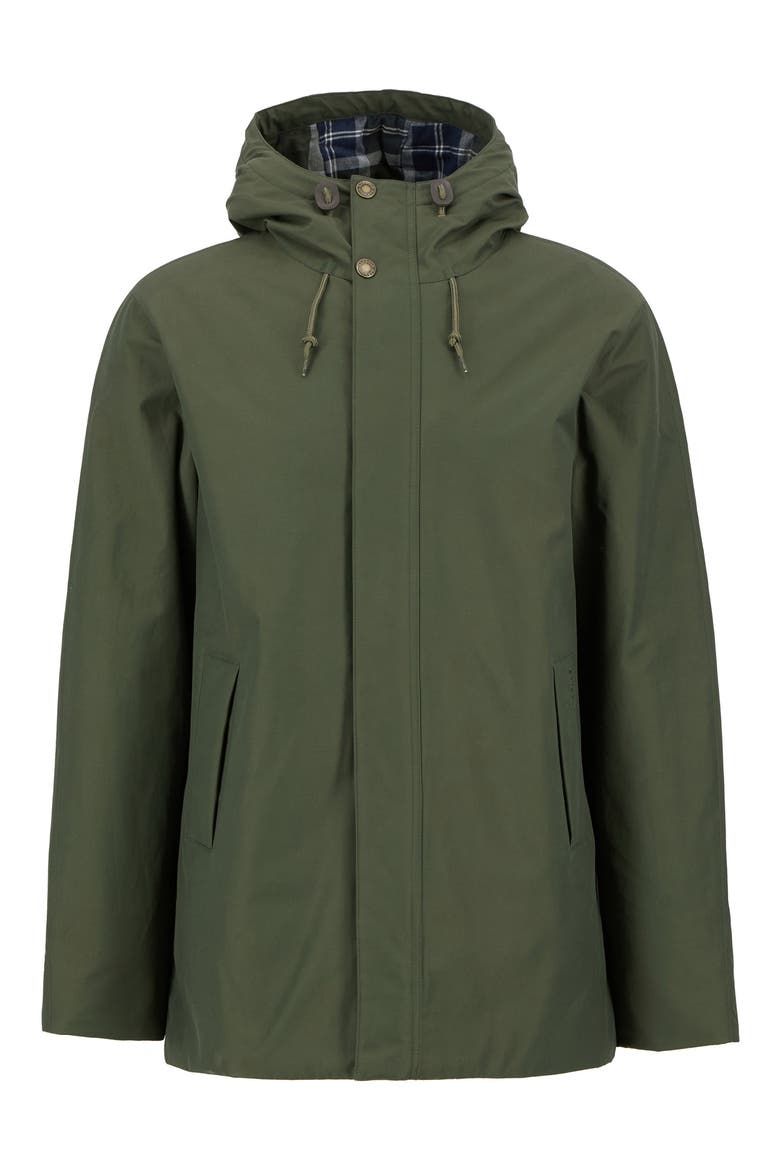 Modern Lorden Waterproof Hooded Jacket, Alternate, color, OLIVE
