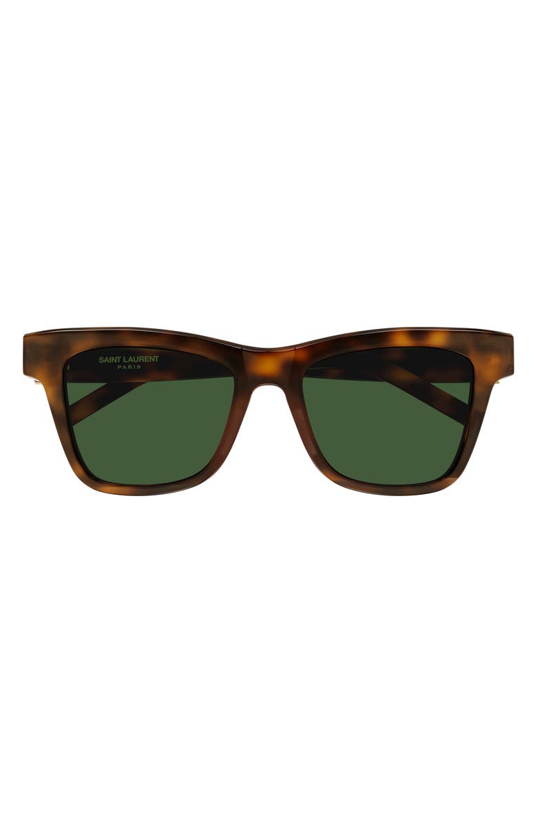 Saint Laurent 52mm Cat Eye Sunglasses, Main, color,