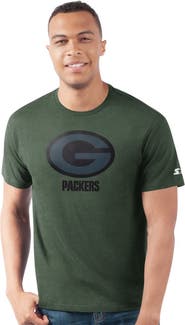 STARTER Men's Starter Green Green Bay Packers Prime Time T-Shirt