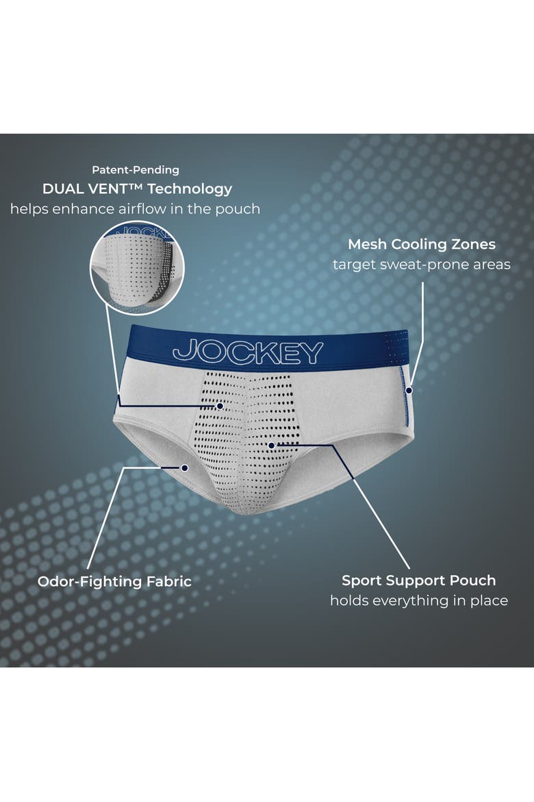 Mens EverActive VentraCool Air Brief, Alternate, color, Red Reality