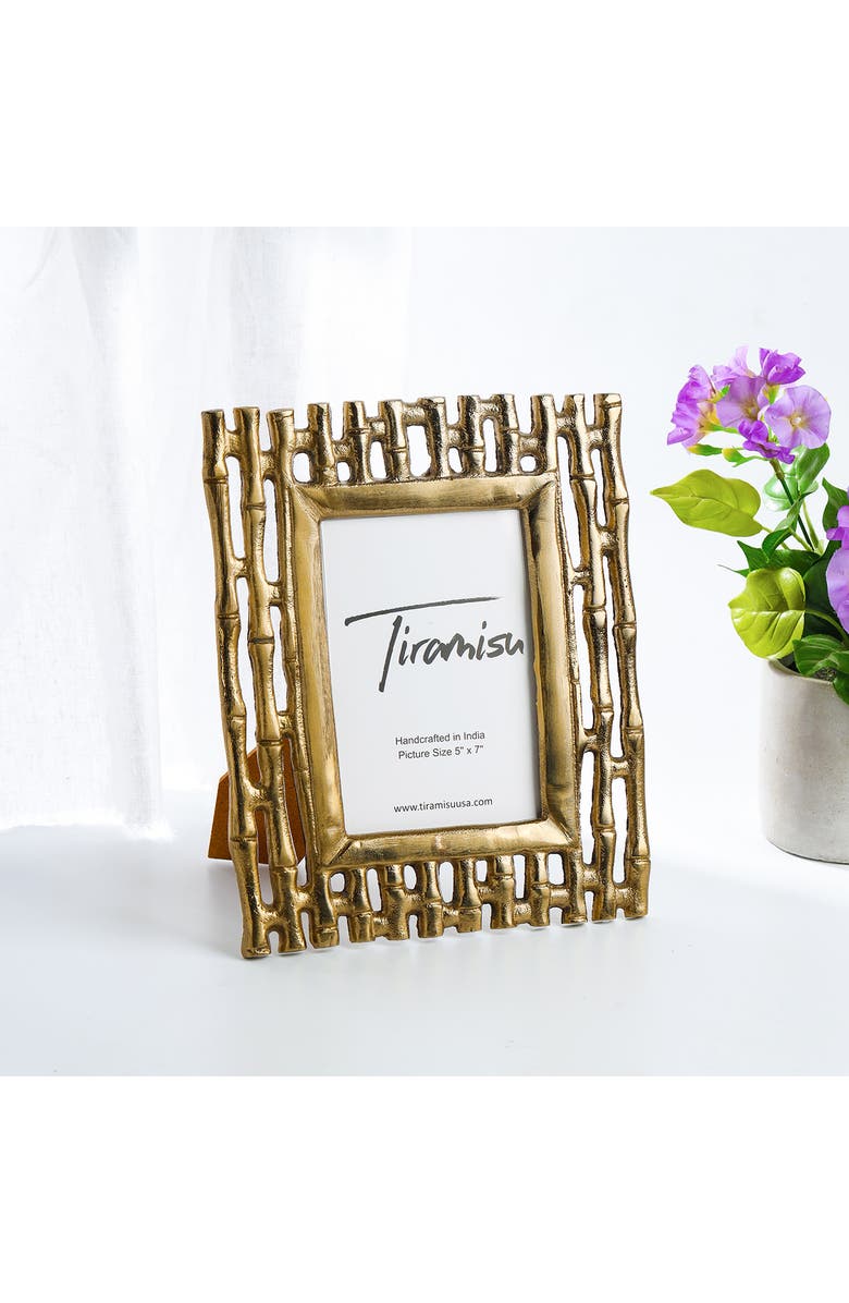 Tiramisu Metallica Memories Picture Frame, Alternate, color, Gold/ Antique