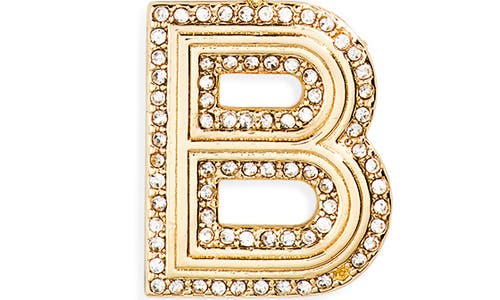 Baublebar Arianna Initial Pendant Necklace In Gold