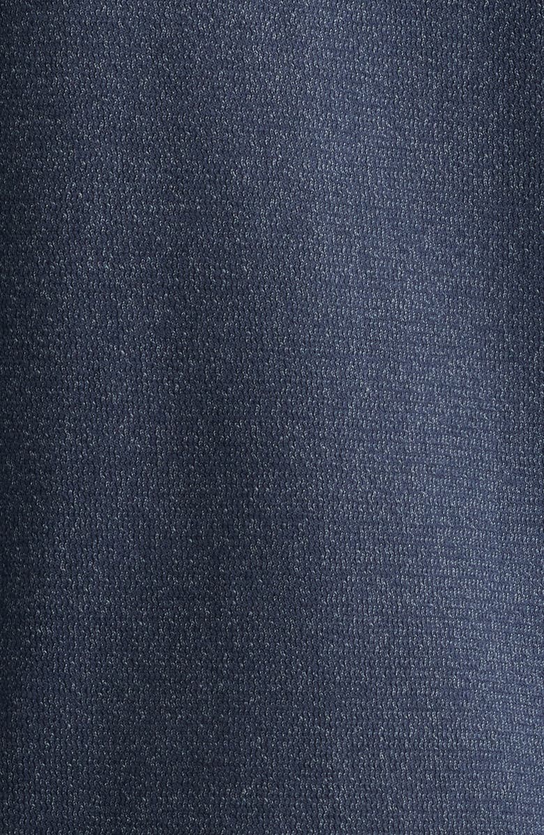 Johnston & Murphy Sueded Mixed Media Jacket, Alternate, color, Navy