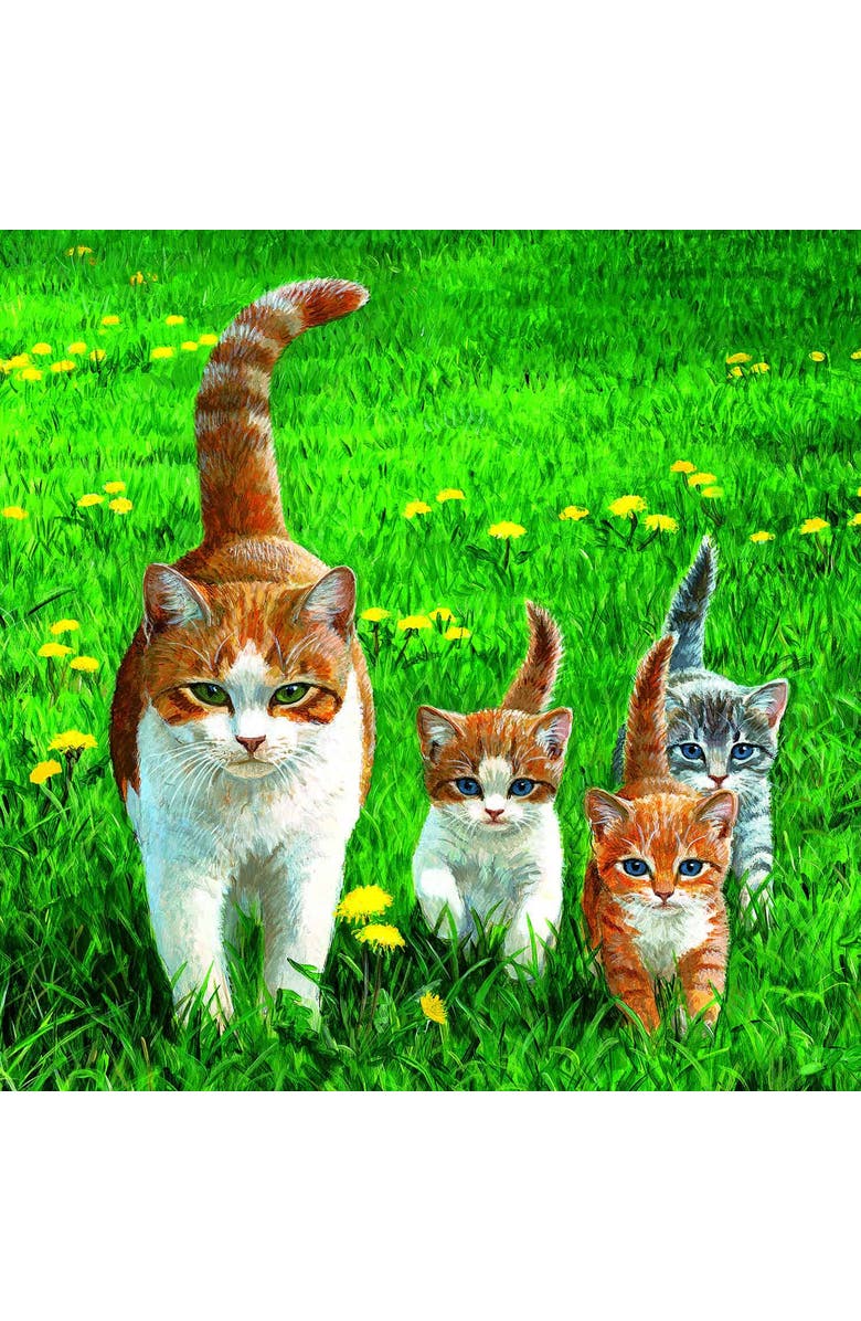 Sunsout Happy Tails 500 piece Jigsaw Puzzle for Adults, Alternate, color, Multicolor