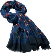 Robert Talbott Hackman Wool & Silk Scarf