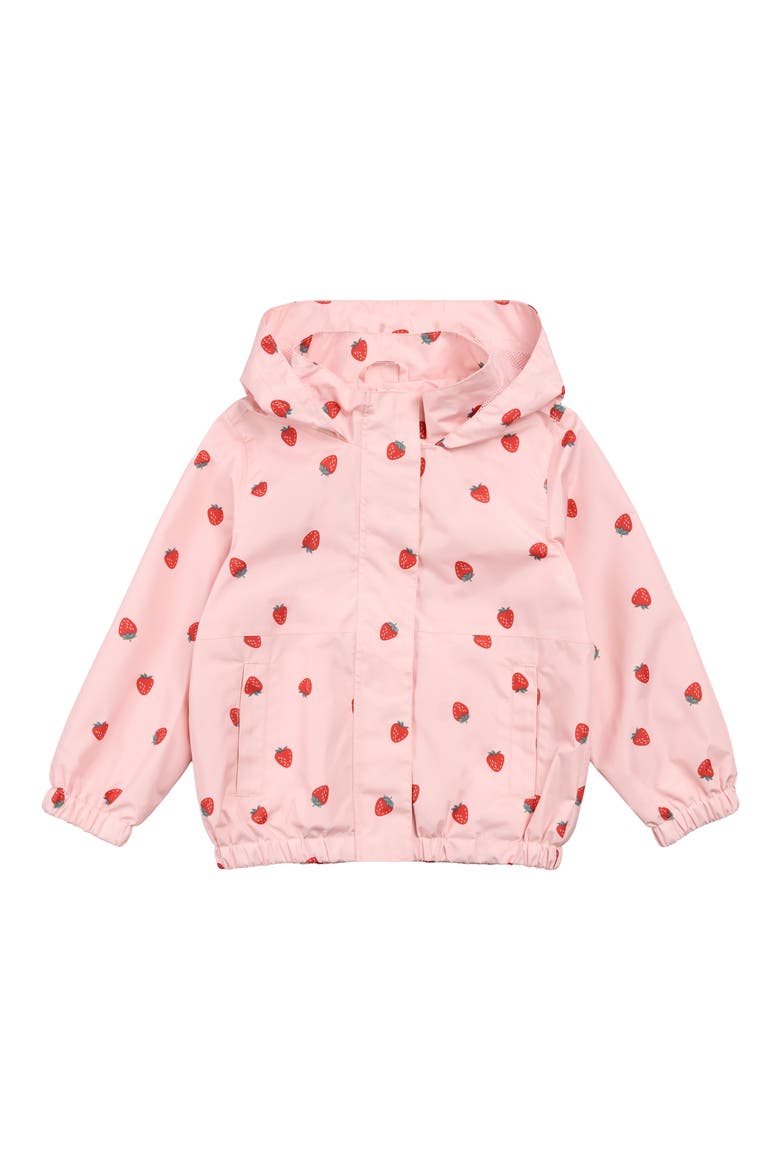 Hooded Windbreaker Jacket, Main, color, LIGHT PINK