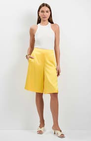 Trina Turk Chiana Satin Shorts