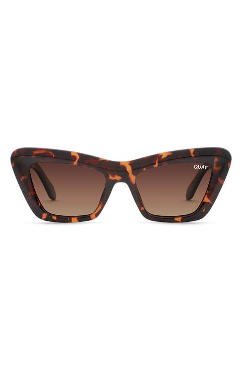 On the Radio 50mm Polarized Cat Eye Sunglasses