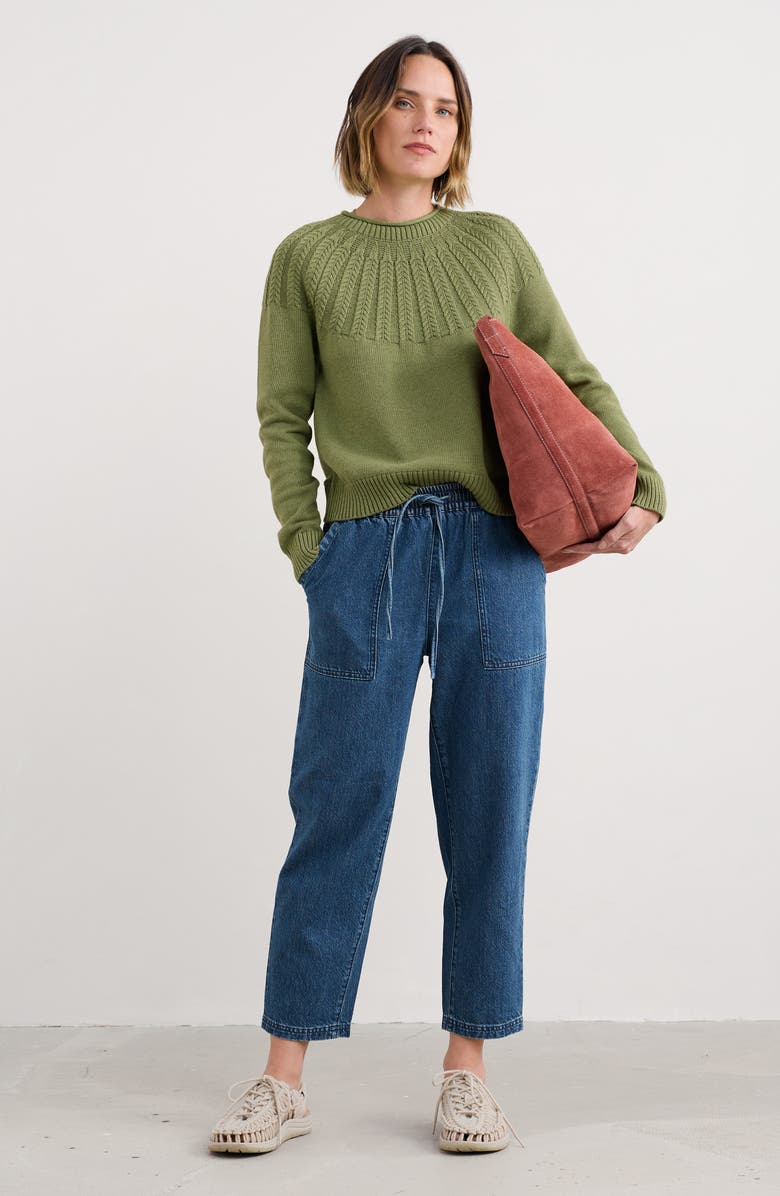 Seasalt Cornwall Stone Chat Organic Cotton Sweater, Alternate, color,