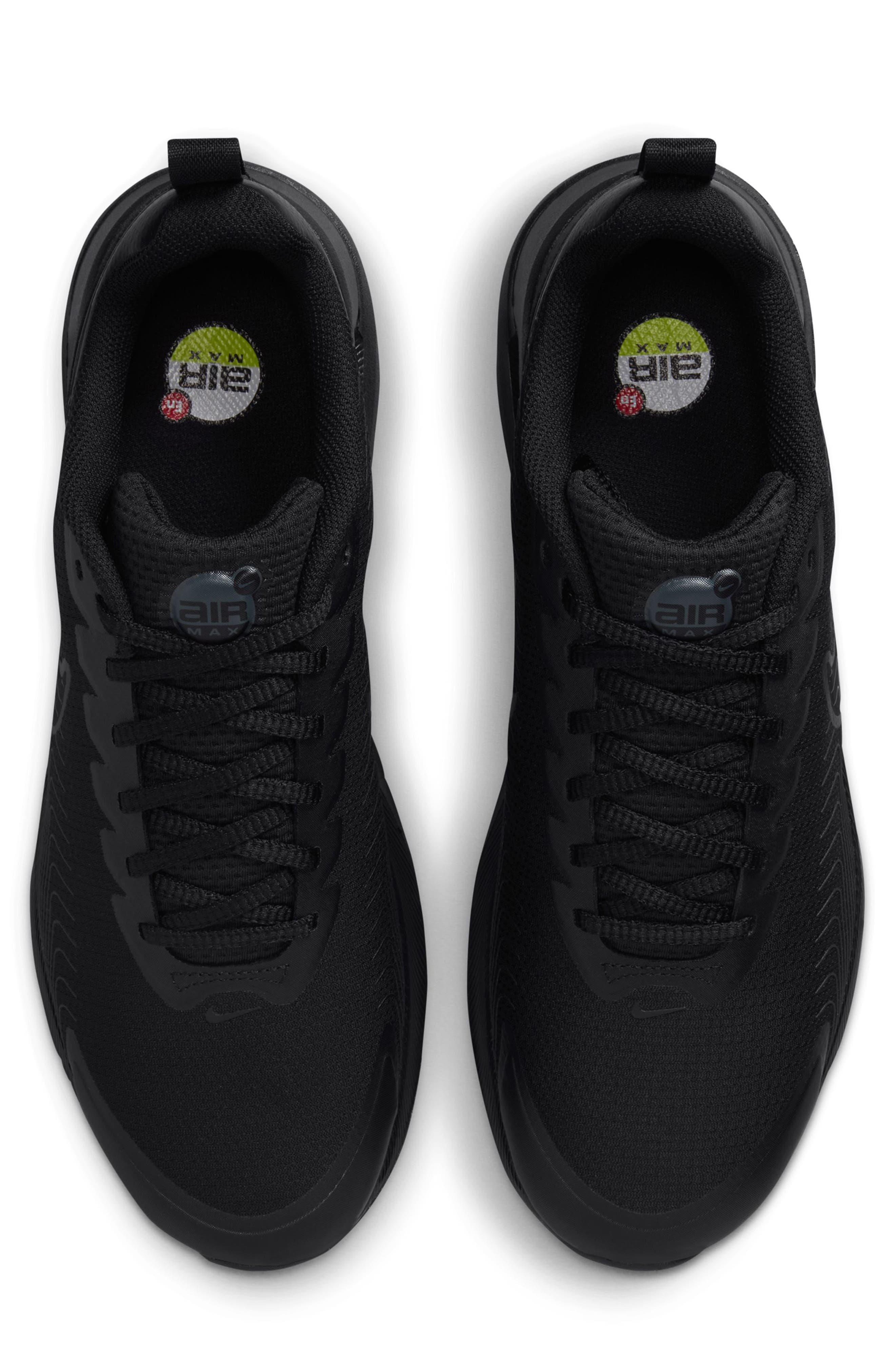 Nike Air Max Nuaxis Sneaker, Alternate, color, Black/ Black/ Anthracite