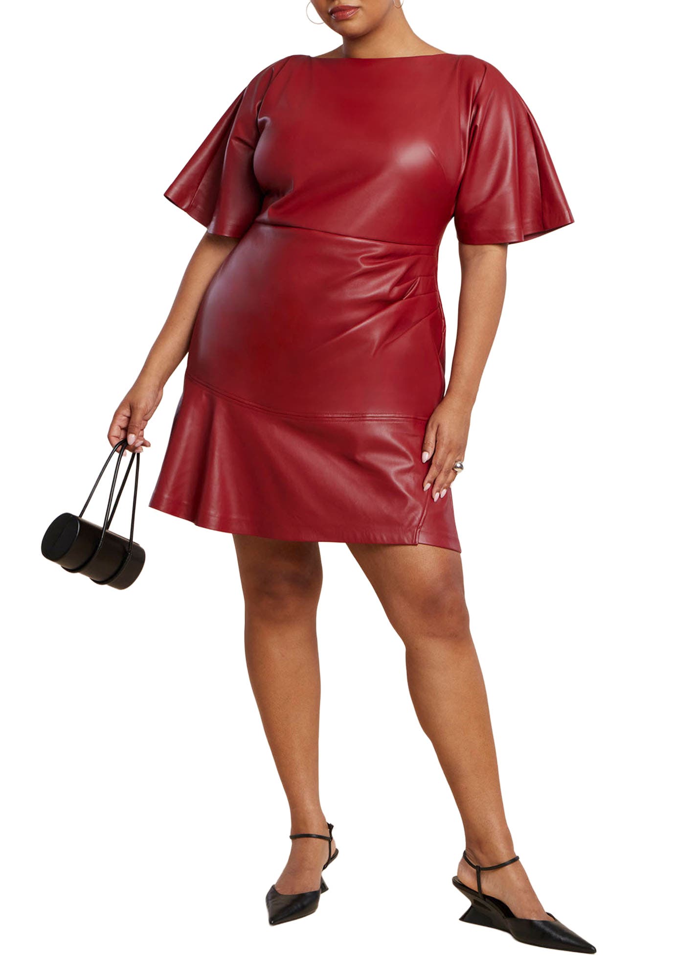 Faux Leather Plus Size Dresses for Women | Nordstrom