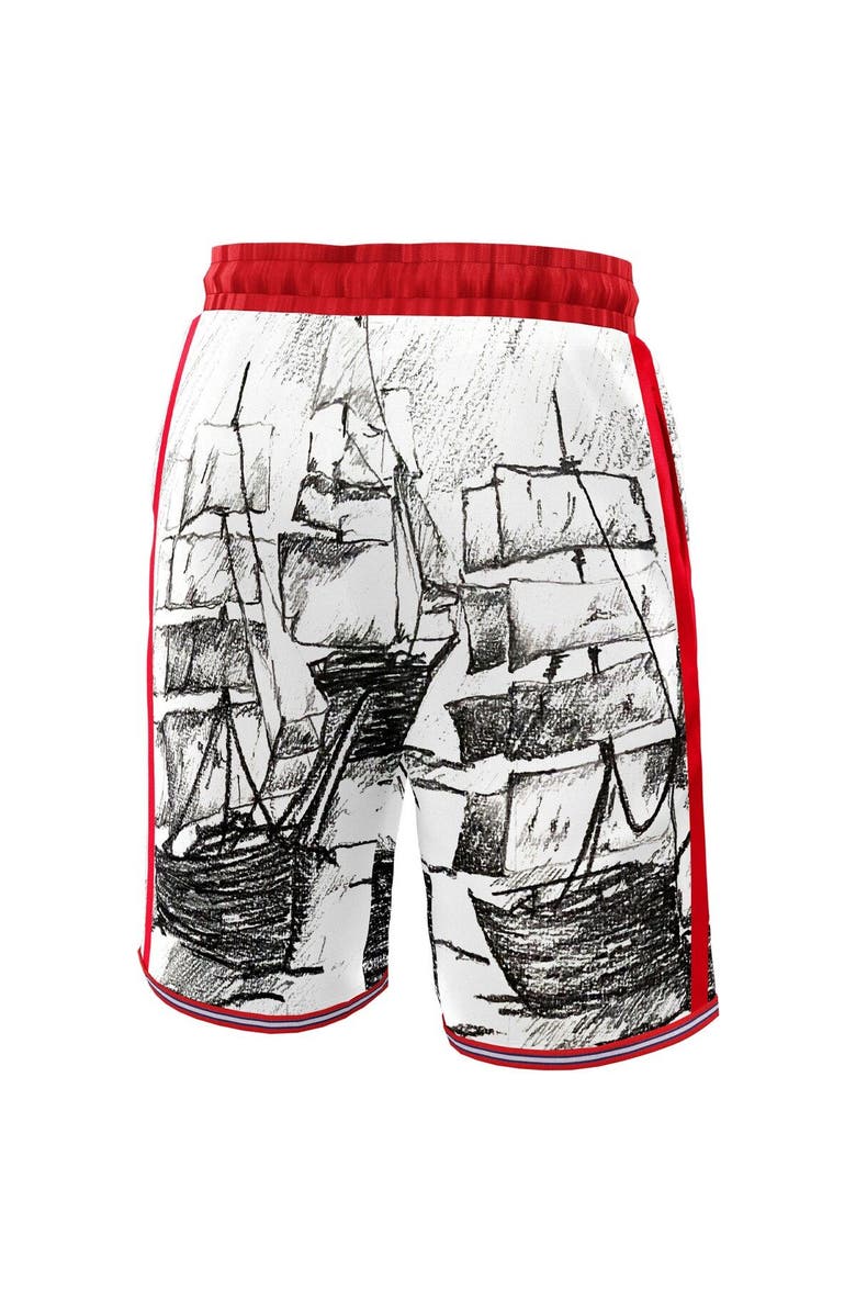 NBA X KIDSUPER Unisex NBA & KidSuper Studios by Fanatics Gray LA Clippers Hometown Shorts, Alternate, color, Gray