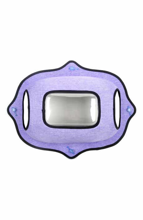 PET LIFE ® 'Purr-view' See-through Suction Cup Kitty Cat Lounger and Bed