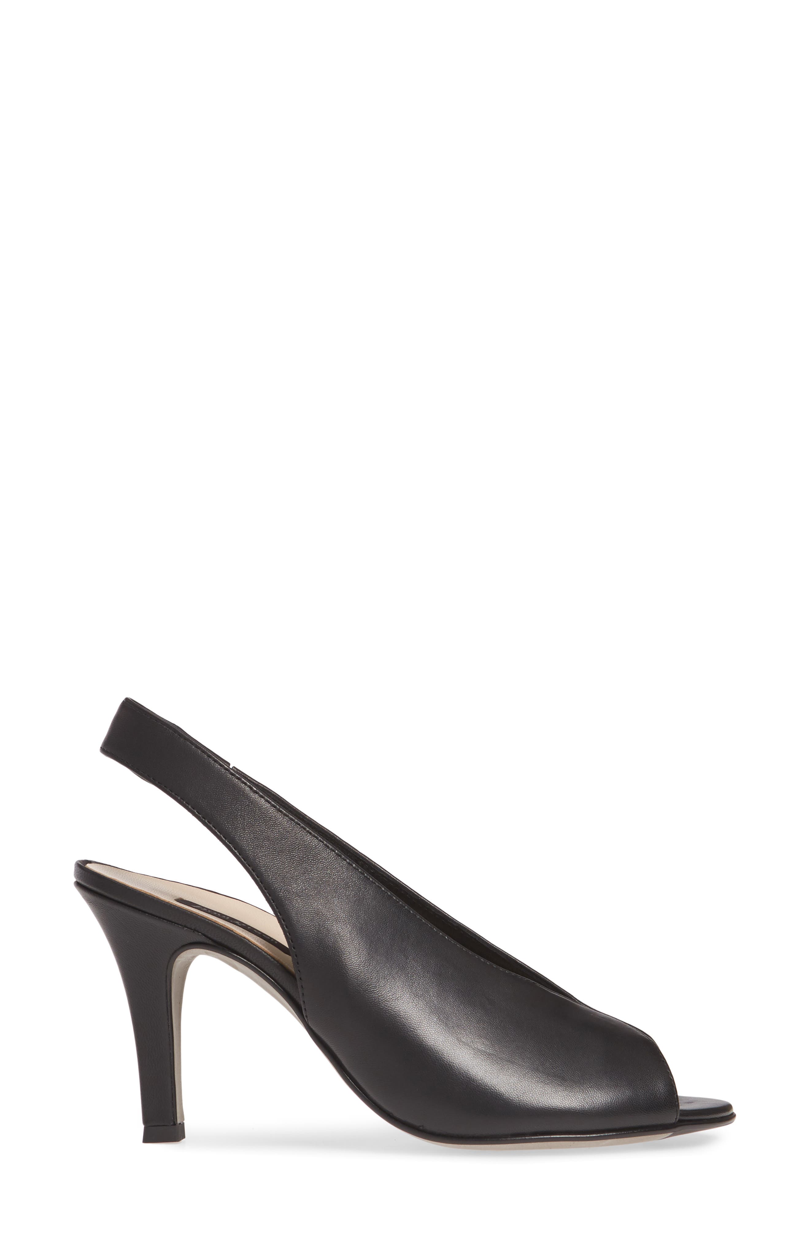 Paul Green Avanti Peep Toe Slingback Sandal, Alternate, color, 