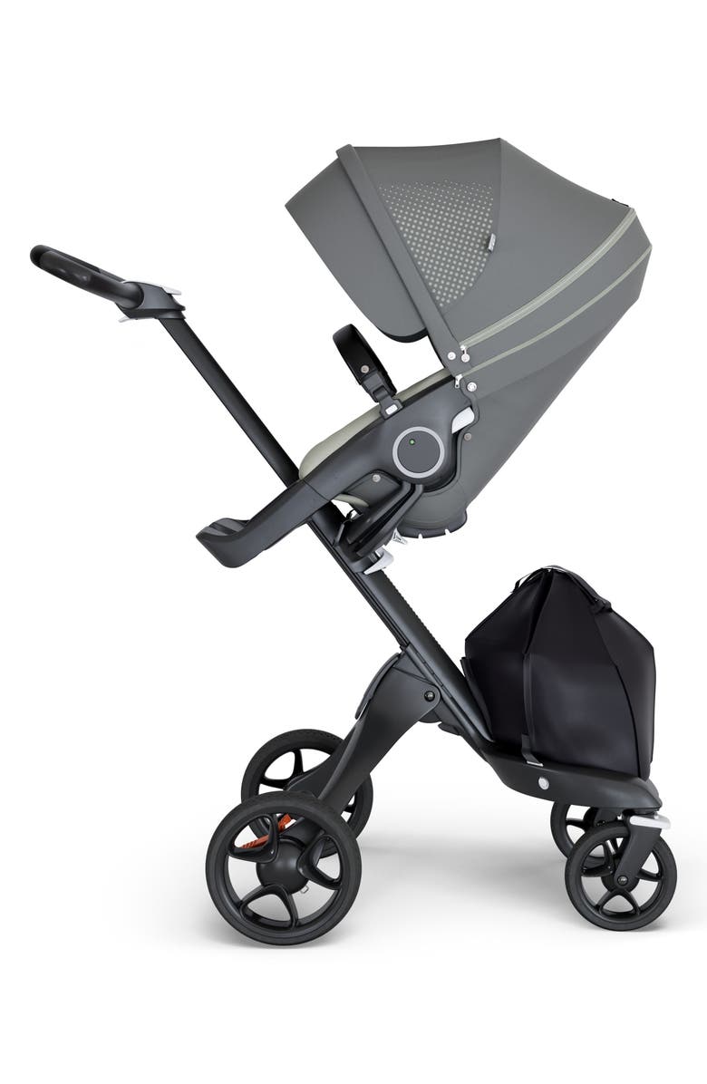 Stokke Xplory<sup>®</sup> Black Athleisure Stroller, Main, color, 