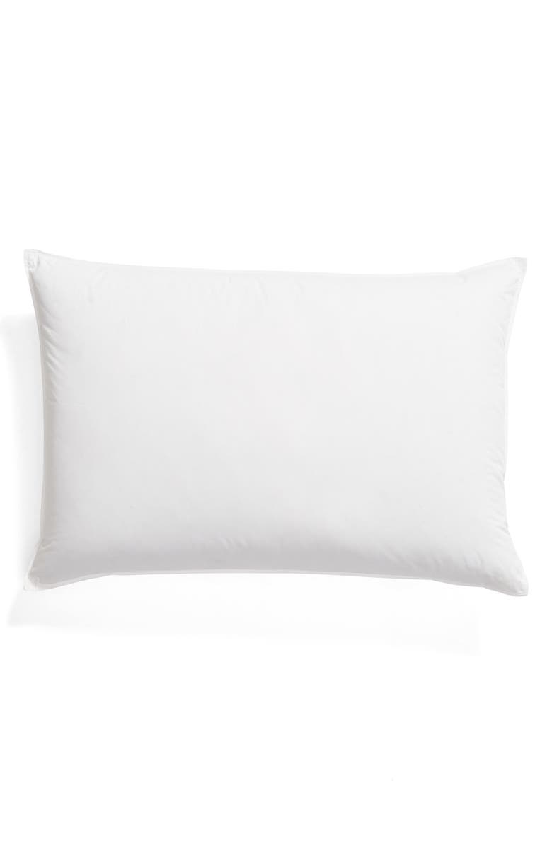 Matouk Valletto Three-Chamber Pillow, Main, color, White