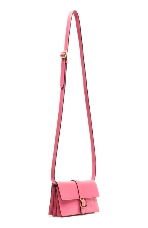 Frances Valentine Leather Accordion Crossbody Bag