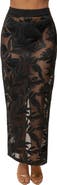 JLUXLABEL Bali Nights Embroidered Skirt