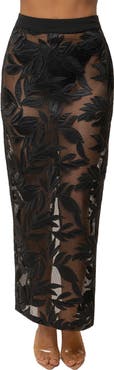 JLUXLABEL Bali Nights Embroidered Skirt