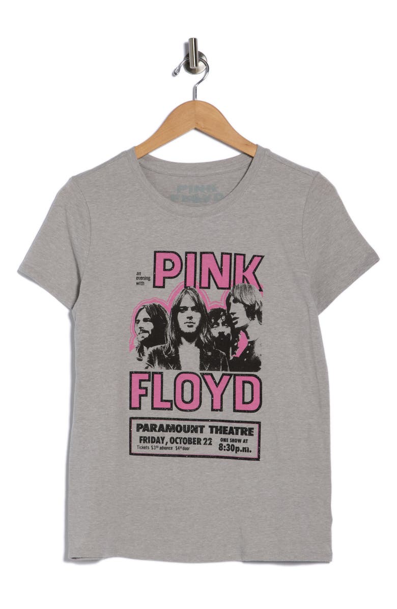 Lucky Brand Pink Floyd Graphic T-Shirt, Alternate, color, Light Heather Grey