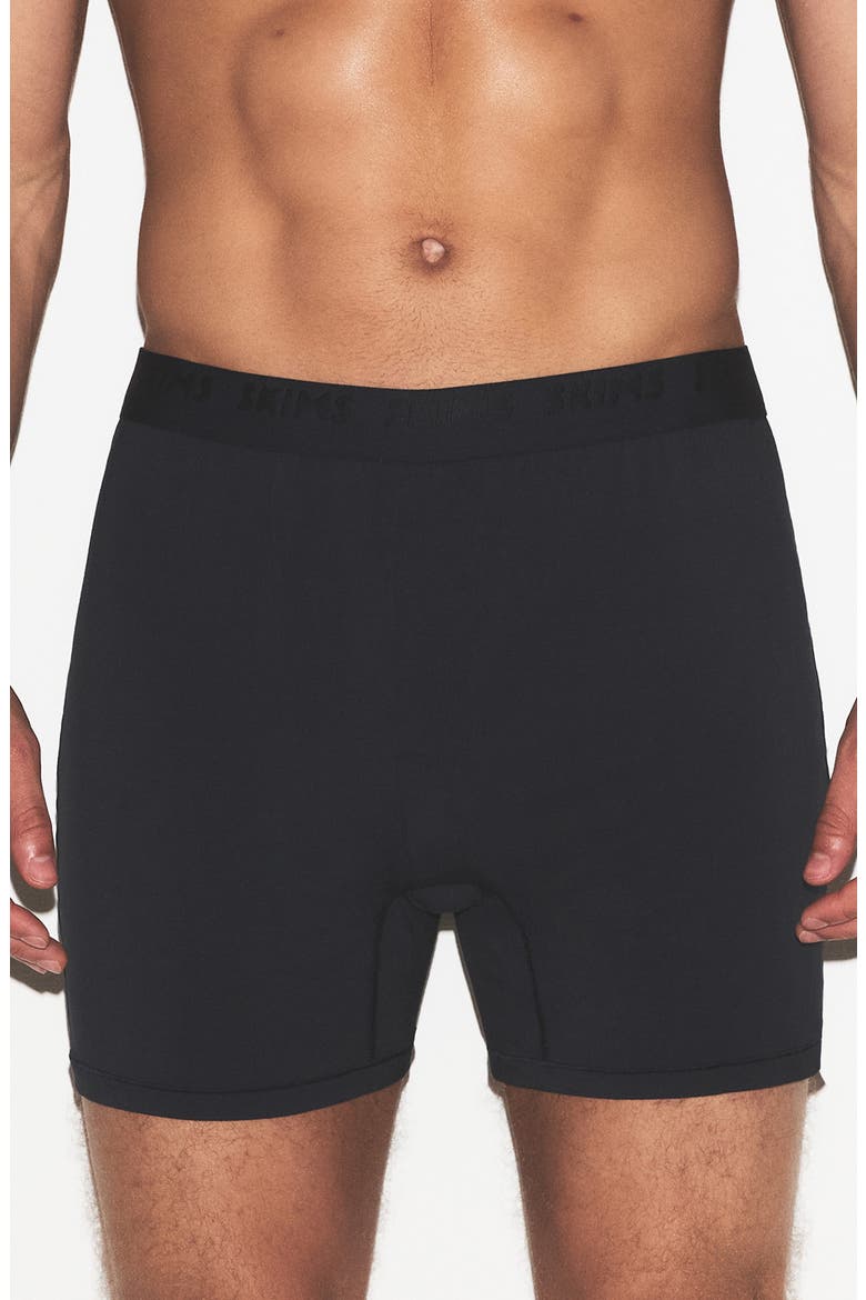 Stretch 3-Pack Knit Boxers, Alternate, color, LAUREL MULTI