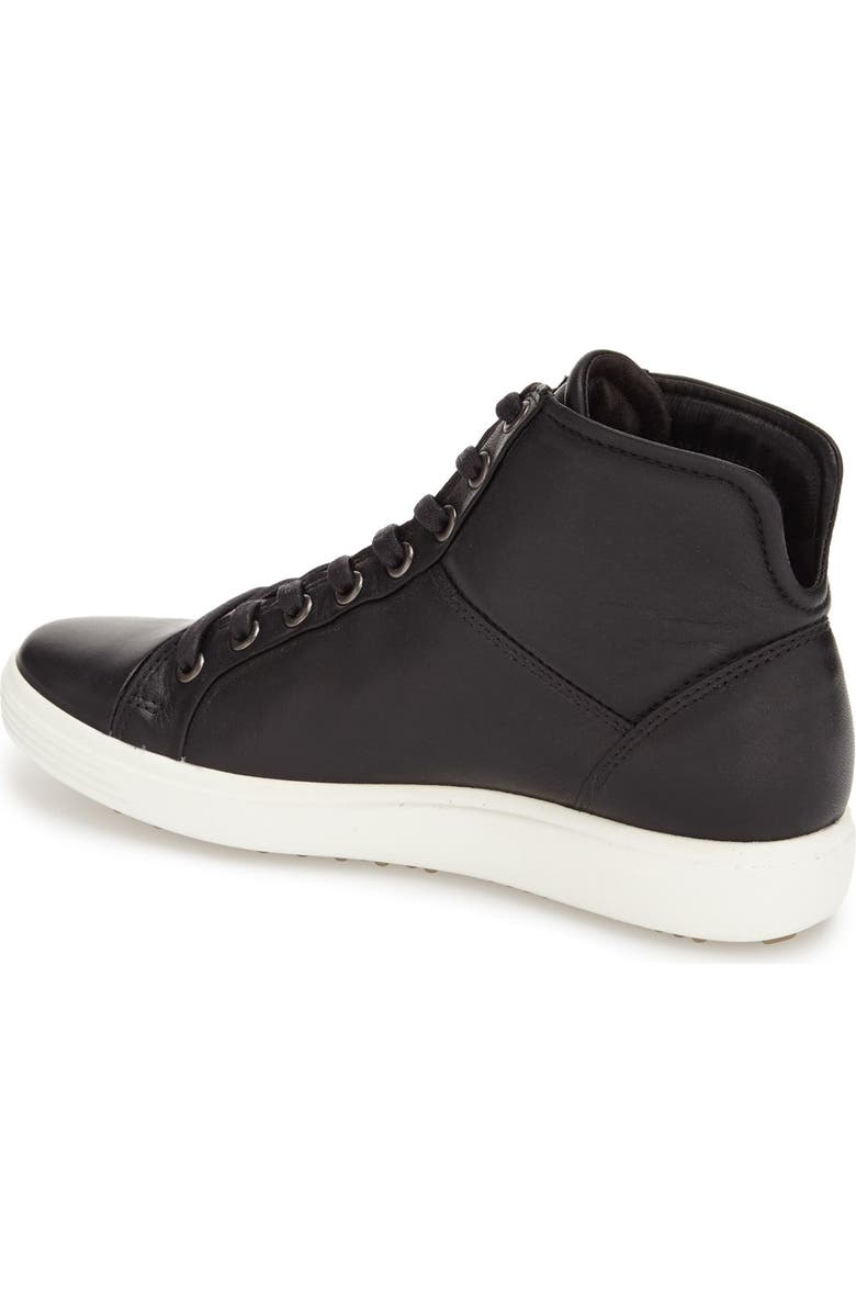 ECCO 'Soft 7' High Top Sneaker, Alternate, color,