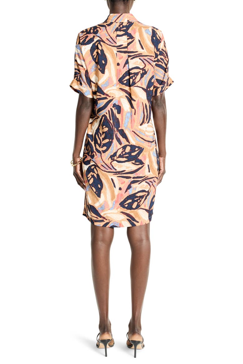 Devon Terracotta Garden Shift Dress, Alternate, color, NEUTRAL MULTI