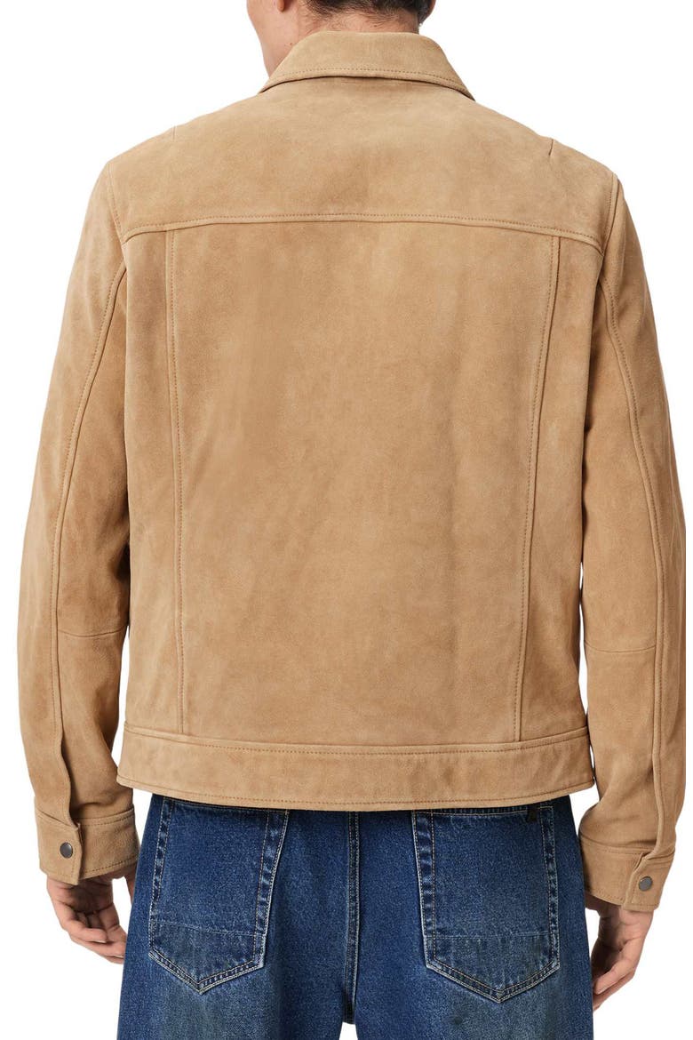 Rhone Suede Jacket, Alternate, color, DESERT BROWN