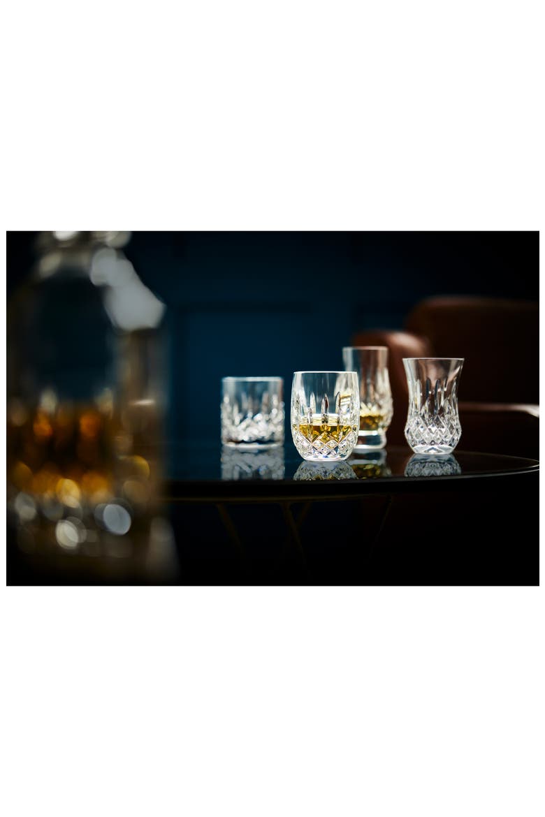 Lismore Connoisseur Assorted Set of 4 Lead Crystal Tumblers, Alternate, color, CLEAR