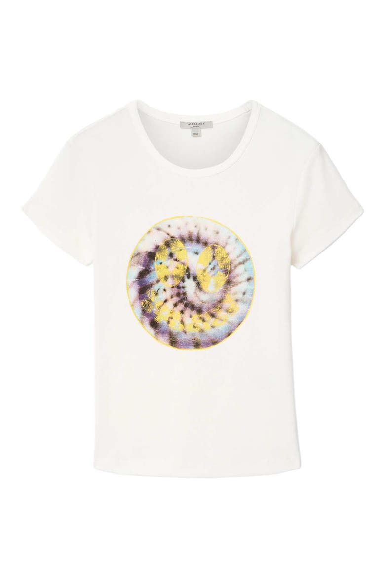 Spun Out Stevie Graphic Cotton Top, Alternate, color, CHALK WHITE