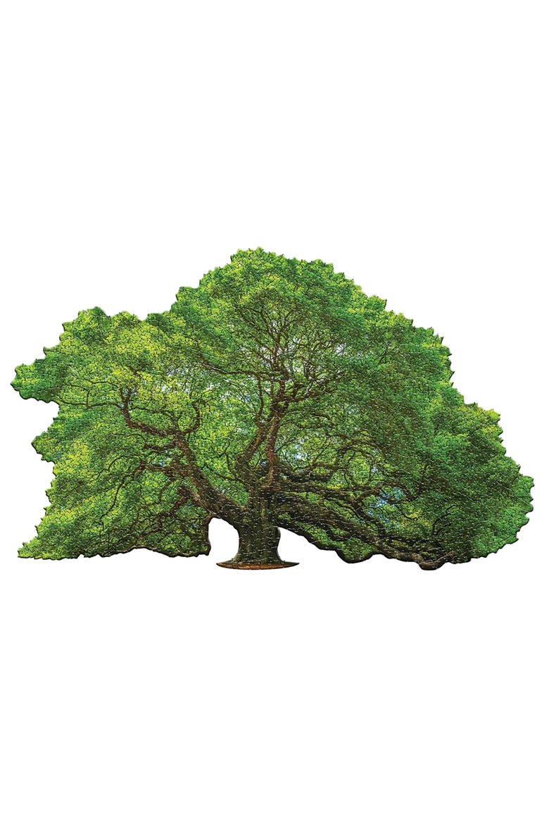 I Am Oak 1000 Piece Tree Shaped Jigsaw Puzzle, Alternate, color, Multicolored
