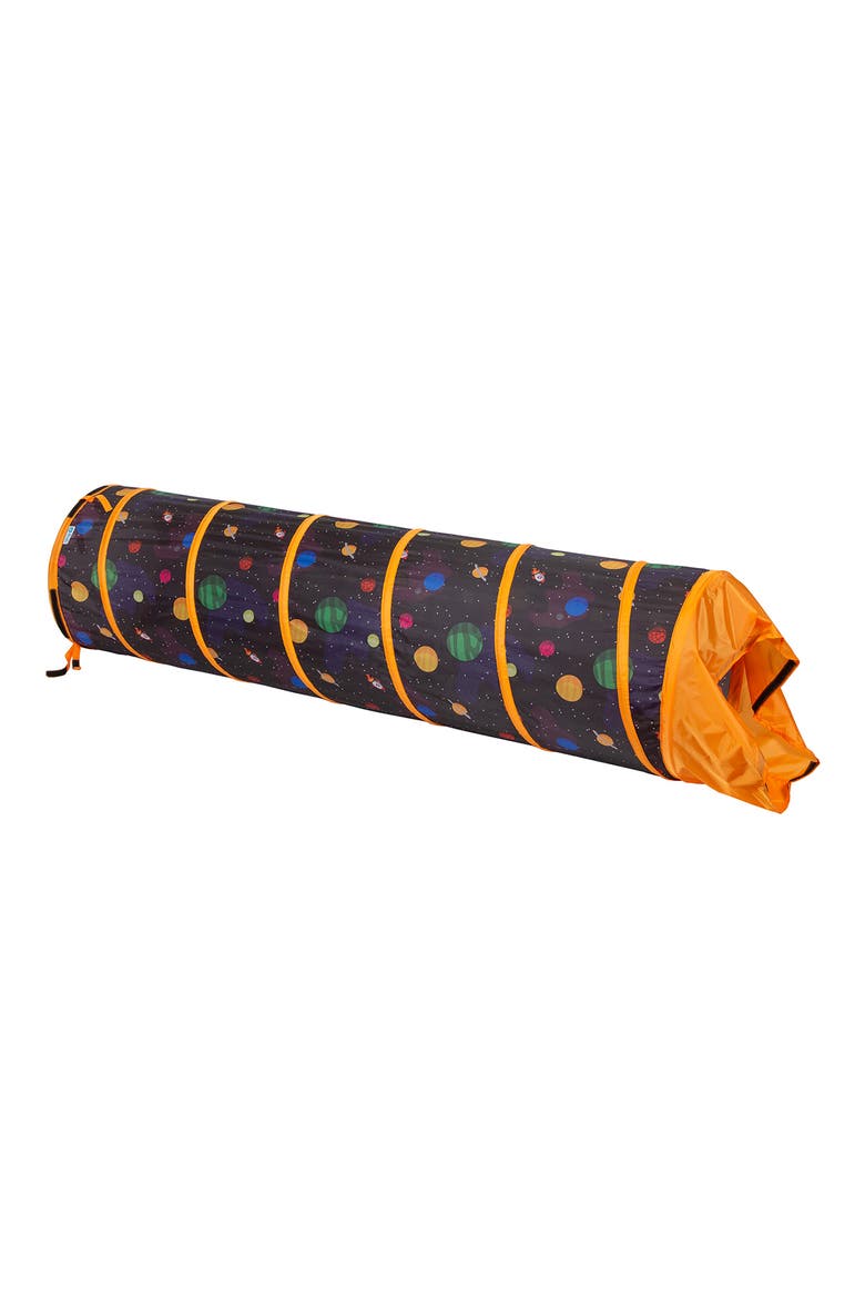 Kids' Galaxy Collapsible Play Tunnel, Alternate, color, BLACK
