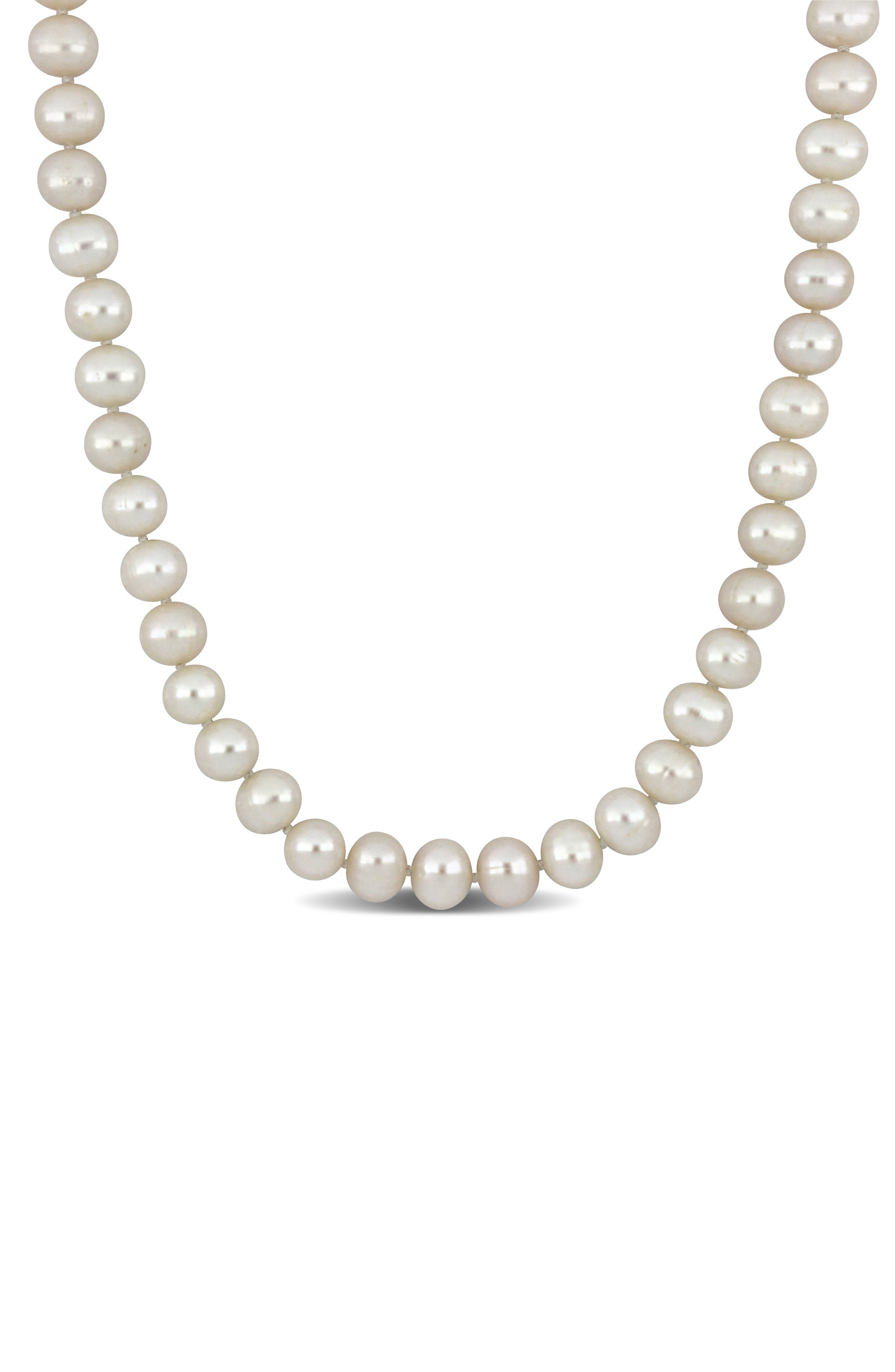 DELMAR Cultured Pearl Necklace, 7–7.5mm