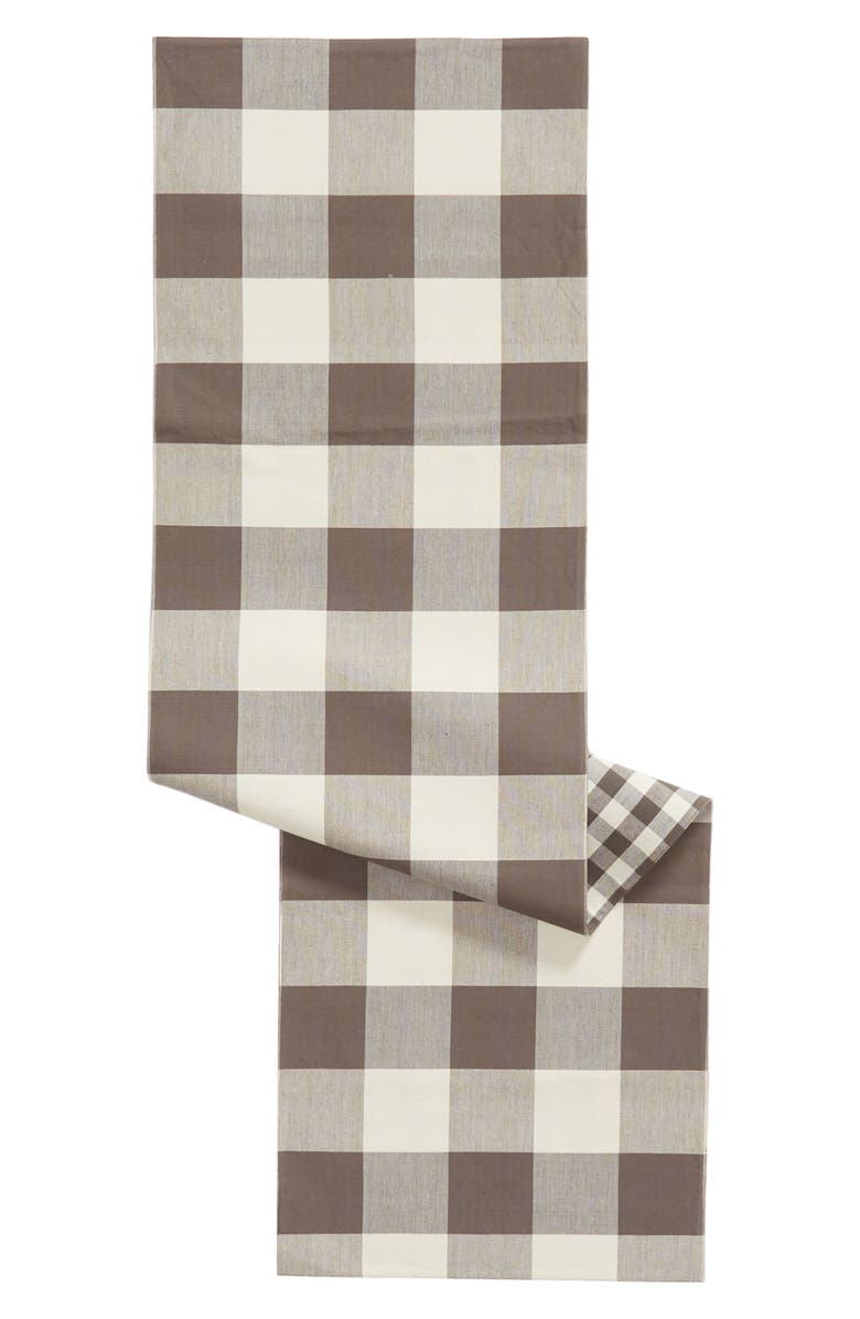 Primitives by Kathy Buffalo Check Table Runner, Main, color,